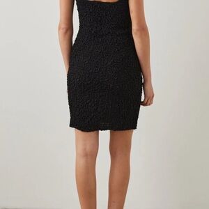 Rails Black Backless Dress